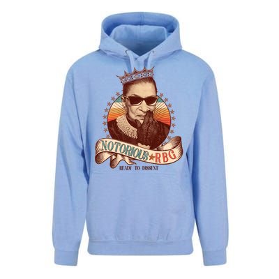 Notorious RBG Ready To Dissent Ruth Bader Ginsburg Unisex Surf Hoodie