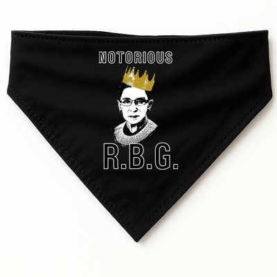 Notorious RBG Ruth Bader Ginsburg USA-Made Doggie Bandana