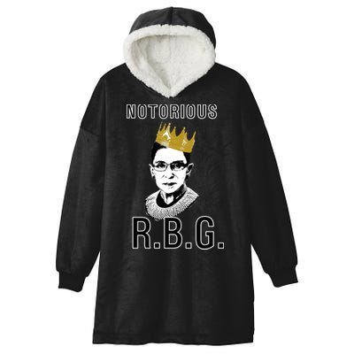 Notorious RBG Ruth Bader Ginsburg Hooded Wearable Blanket