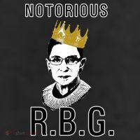 Notorious RBG Ruth Bader Ginsburg Adult Drive Performance Visor