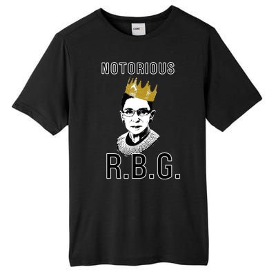 Notorious RBG Ruth Bader Ginsburg Tall Fusion ChromaSoft Performance T-Shirt