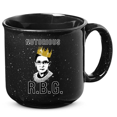 Notorious RBG Ruth Bader Ginsburg 15oz Campfire Ceramic Mug