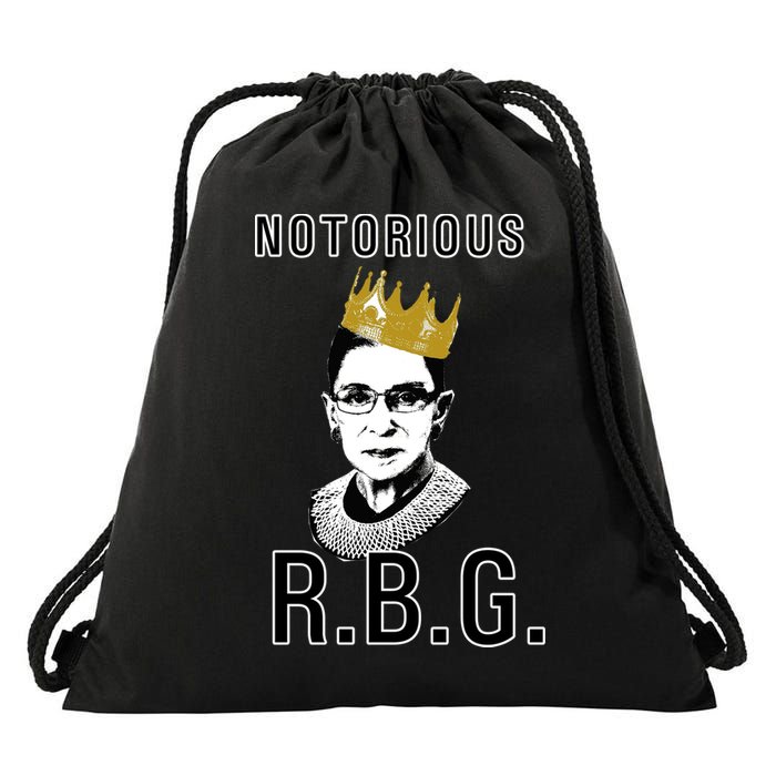 Notorious RBG Ruth Bader Ginsburg Drawstring Bag