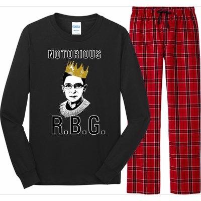 Notorious RBG Ruth Bader Ginsburg Long Sleeve Pajama Set