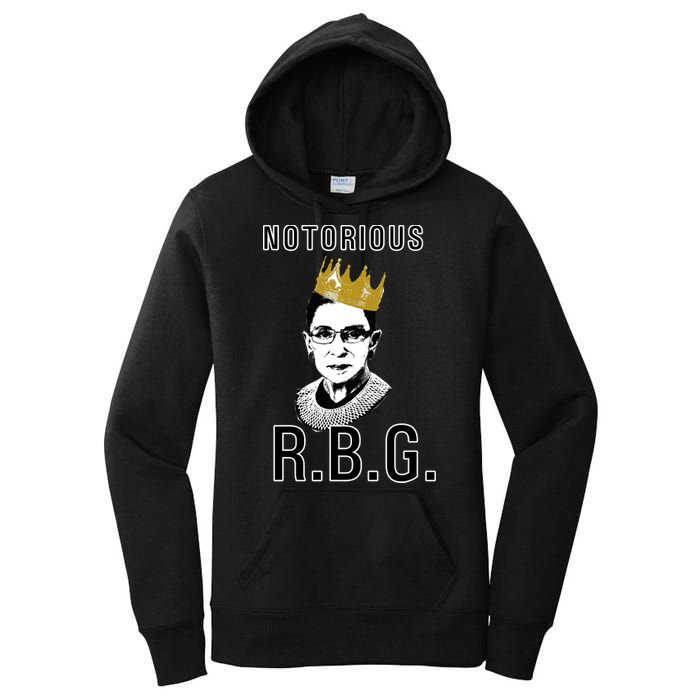 Notorious RBG Ruth Bader Ginsburg Women's Pullover Hoodie