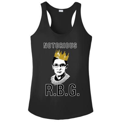 Notorious RBG Ruth Bader Ginsburg Ladies PosiCharge Competitor Racerback Tank