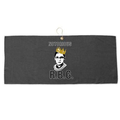 Notorious RBG Ruth Bader Ginsburg Large Microfiber Waffle Golf Towel