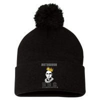 Notorious RBG Ruth Bader Ginsburg Pom Pom 12in Knit Beanie