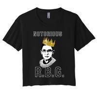 Notorious RBG Ruth Bader Ginsburg Crop Top