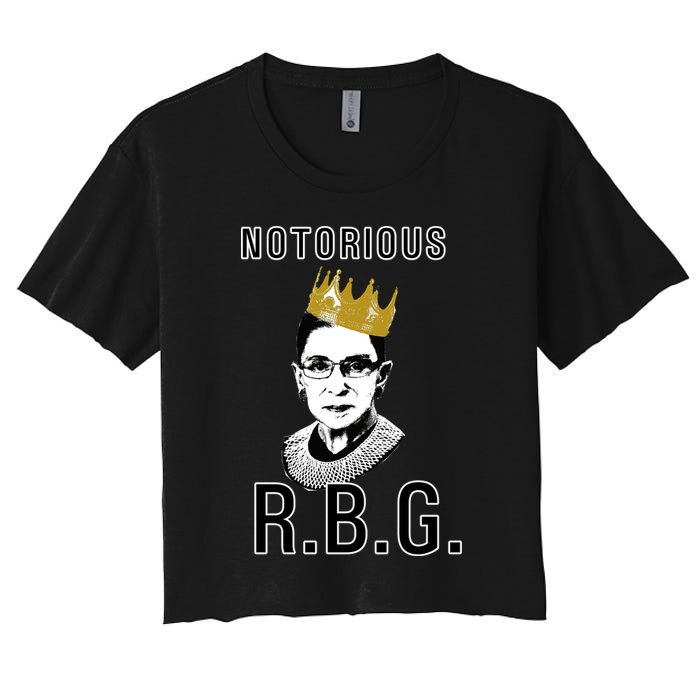Notorious RBG Ruth Bader Ginsburg Crop Top