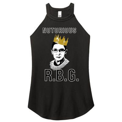 Notorious RBG Ruth Bader Ginsburg Women's Perfect Tri Rocker Tank