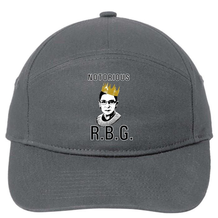 Notorious RBG Ruth Bader Ginsburg 7-Panel Snapback Hat