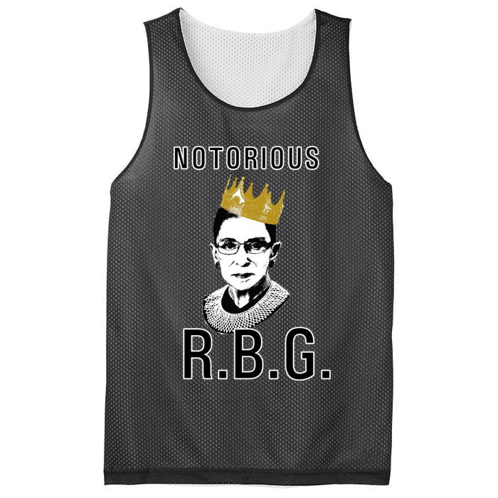 Notorious RBG Ruth Bader Ginsburg Mesh Reversible Basketball Jersey Tank