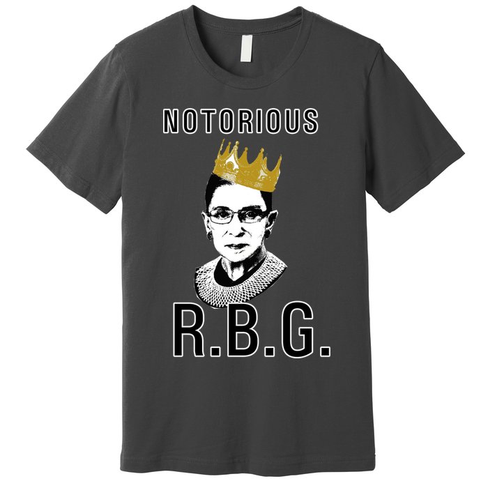 Notorious RBG Ruth Bader Ginsburg Premium T-Shirt
