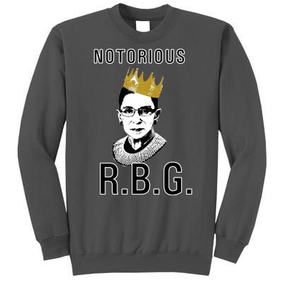 Notorious RBG Ruth Bader Ginsburg Tall Sweatshirt