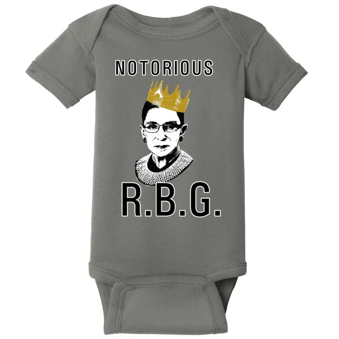 Notorious RBG Ruth Bader Ginsburg Baby Bodysuit