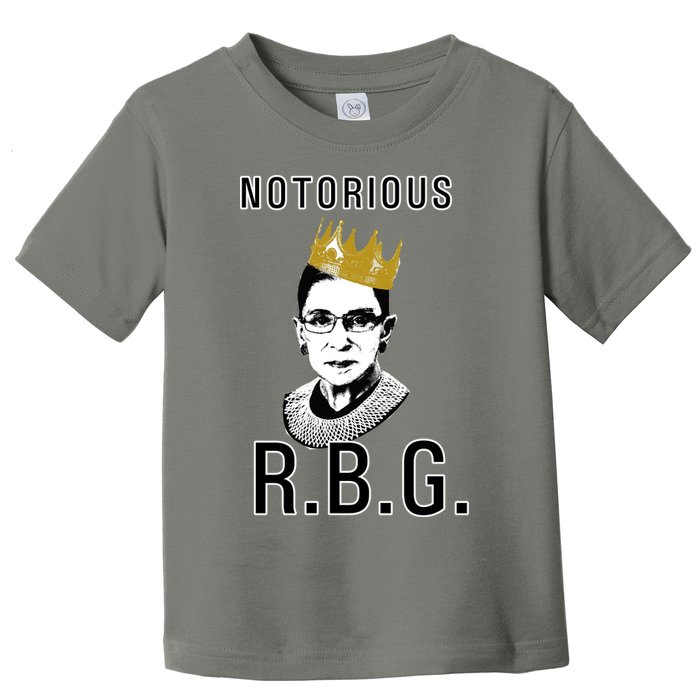 Notorious RBG Ruth Bader Ginsburg Toddler T-Shirt