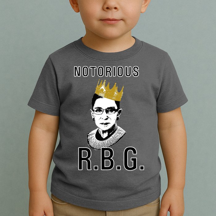 Notorious RBG Ruth Bader Ginsburg Toddler T-Shirt