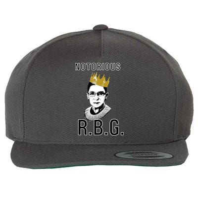 Notorious RBG Ruth Bader Ginsburg Wool Snapback Cap