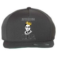 Notorious RBG Ruth Bader Ginsburg Wool Snapback Cap