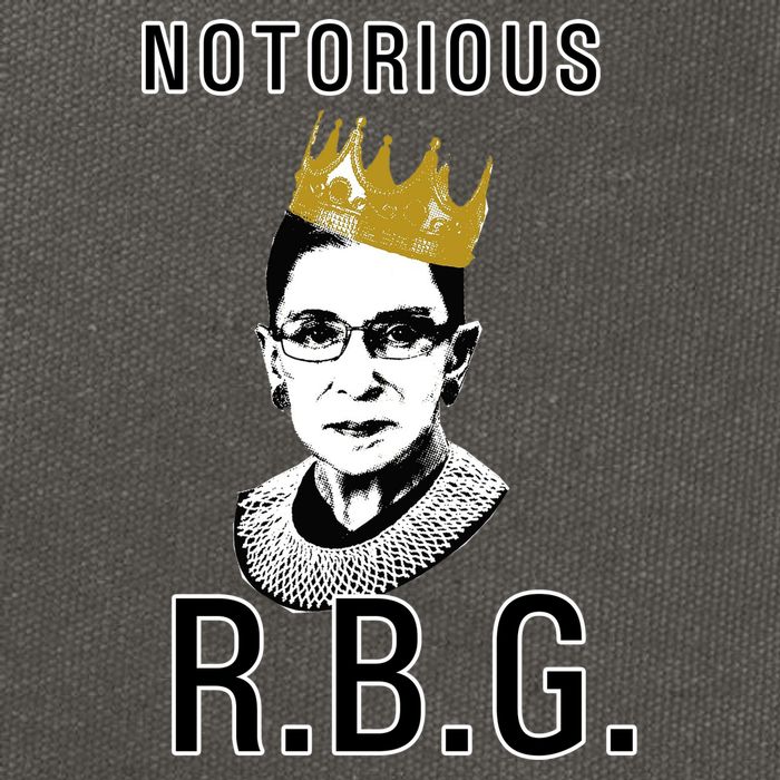 Notorious RBG Ruth Bader Ginsburg Cotton Canvas Backpack