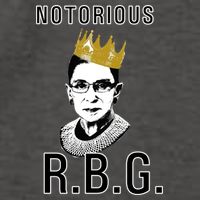Notorious RBG Ruth Bader Ginsburg Vector Backpack