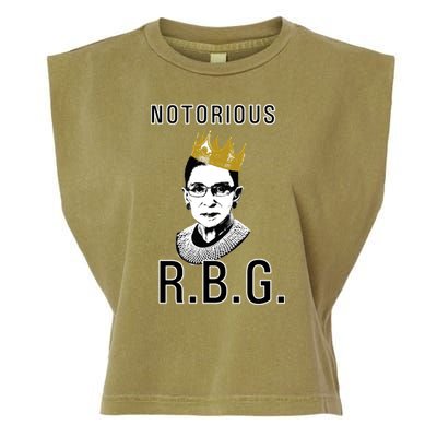 Notorious RBG Ruth Bader Ginsburg Garment-Dyed Women's Muscle Tee