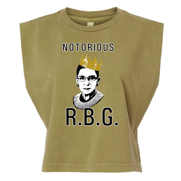 Notorious RBG Ruth Bader Ginsburg Garment-Dyed Women's Muscle Tee