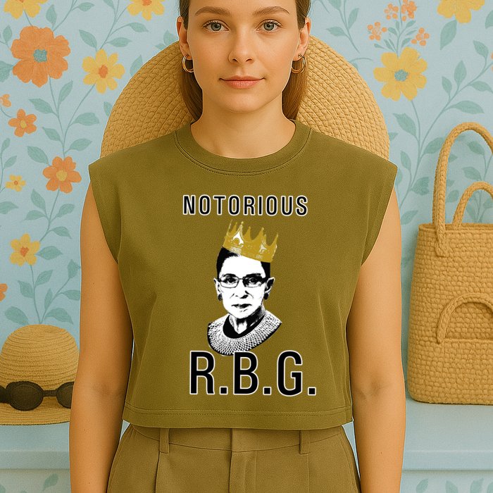 Notorious RBG Ruth Bader Ginsburg Garment-Dyed Women's Muscle Tee