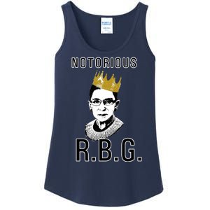 Notorious RBG Ruth Bader Ginsburg Ladies Essential Tank