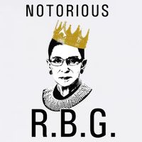 Notorious RBG Ruth Bader Ginsburg Garment-Dyed Sweatshirt