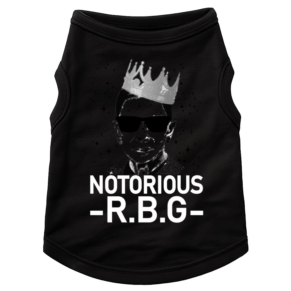 Notorious RBG Ruth Bader Ginsburg Gangster Doggie Tank