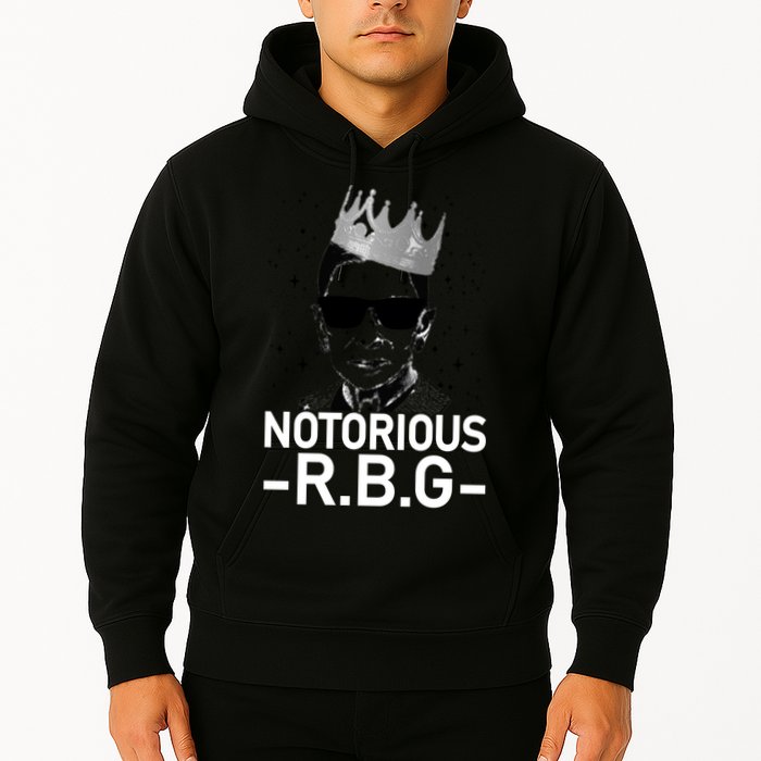 Notorious RBG Ruth Bader Ginsburg Gangster Hoodie