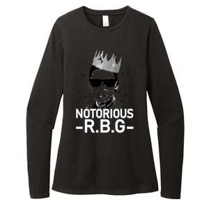 Notorious RBG Ruth Bader Ginsburg Gangster Womens CVC Long Sleeve Shirt