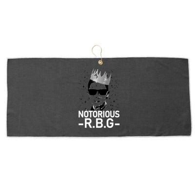 Notorious RBG Ruth Bader Ginsburg Gangster Large Microfiber Waffle Golf Towel