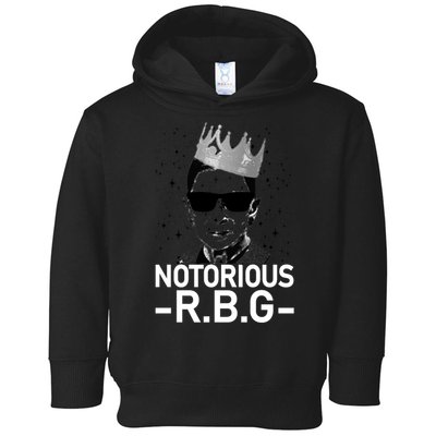 Notorious RBG Ruth Bader Ginsburg Gangster Toddler Hoodie