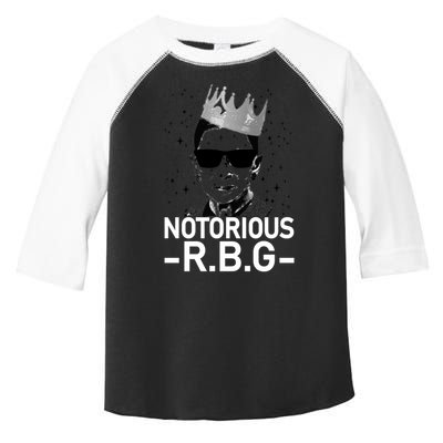 Notorious RBG Ruth Bader Ginsburg Gangster Toddler Fine Jersey T-Shirt