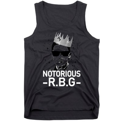Notorious RBG Ruth Bader Ginsburg Gangster Tank Top