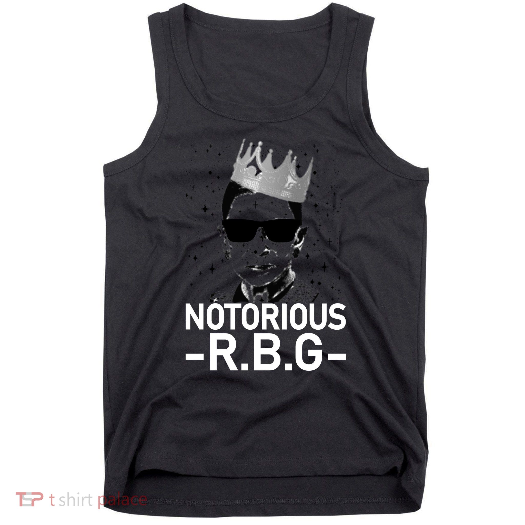 Notorious RBG Ruth Bader Ginsburg Gangster Tank Top