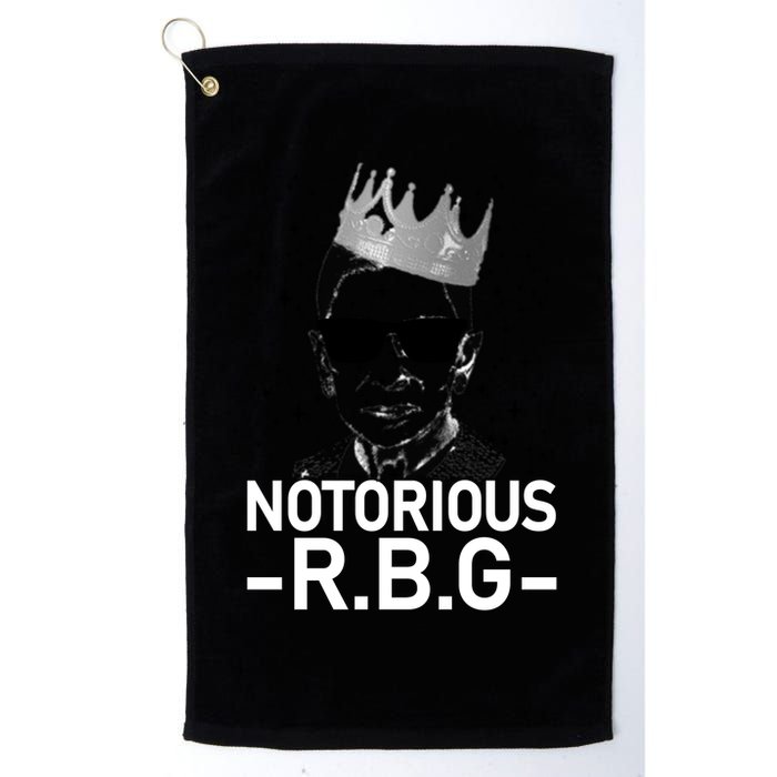 Notorious RBG Ruth Bader Ginsburg Gangster Golf Towel