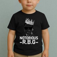 Notorious RBG Ruth Bader Ginsburg Gangster Toddler T-Shirt