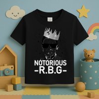 Notorious RBG Ruth Bader Ginsburg Gangster Toddler T-Shirt