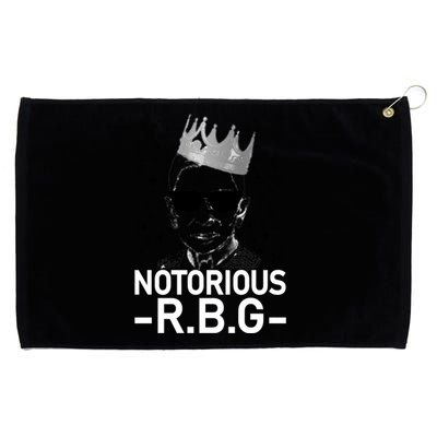 Notorious RBG Ruth Bader Ginsburg Gangster Grommeted Golf Towel