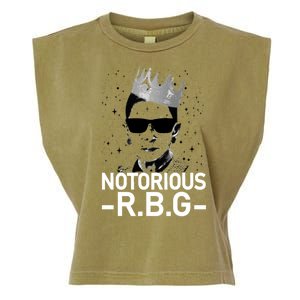 Notorious RBG Ruth Bader Ginsburg Gangster Garment-Dyed Women's Muscle Tee