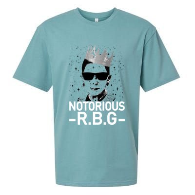 Notorious RBG Ruth Bader Ginsburg Gangster Sueded Cloud Jersey T-Shirt