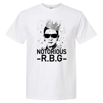 Notorious RBG Ruth Bader Ginsburg Gangster Garment-Dyed Heavyweight T-Shirt