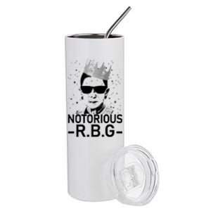 Notorious RBG Ruth Bader Ginsburg Gangster Stainless Steel Tumbler