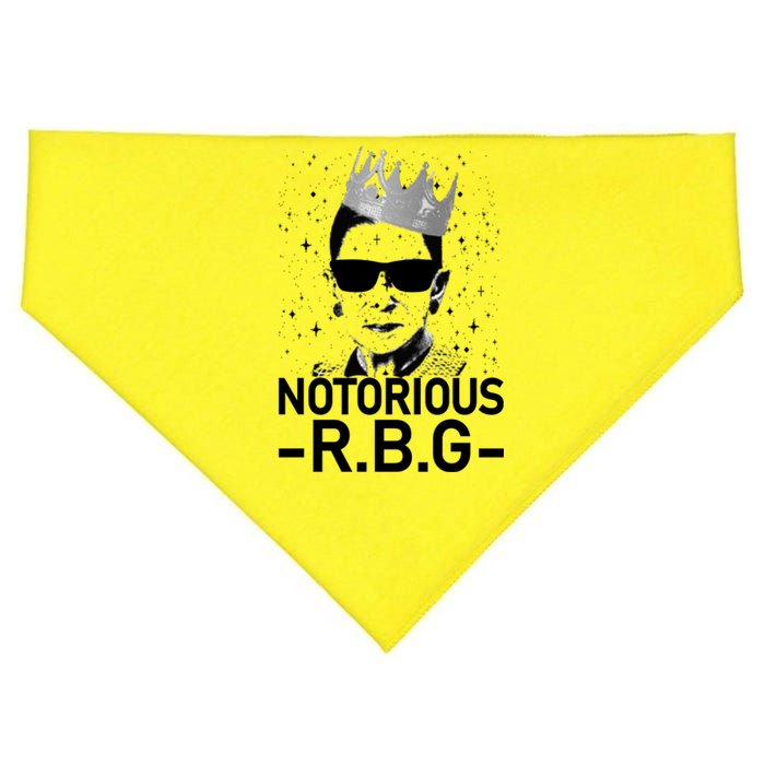 Notorious RBG Ruth Bader Ginsburg Gangster USA-Made Doggie Bandana