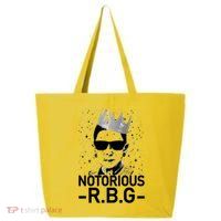 Notorious RBG Ruth Bader Ginsburg Gangster 25L Jumbo Tote