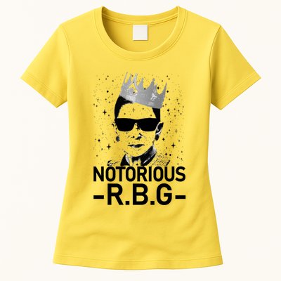 Notorious RBG Ruth Bader Ginsburg Gangster Womens T-Shirt
